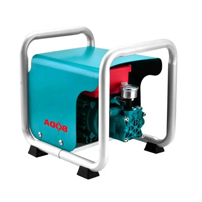 Industrial car washing machine high-pressure water pump 220V high-power water  portable brush car cleaning machine