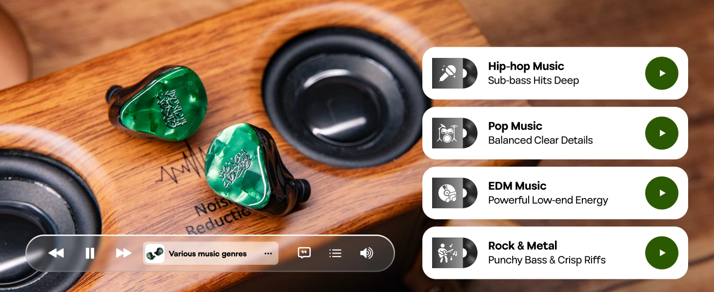 Vorbestellung: Linsoul Punch Audio Portazo 1DD + 2 Planar-Treiber IEM-Kopfhörer mit kraftvollem Bass und ultra-klaren Höhen – Detail 5