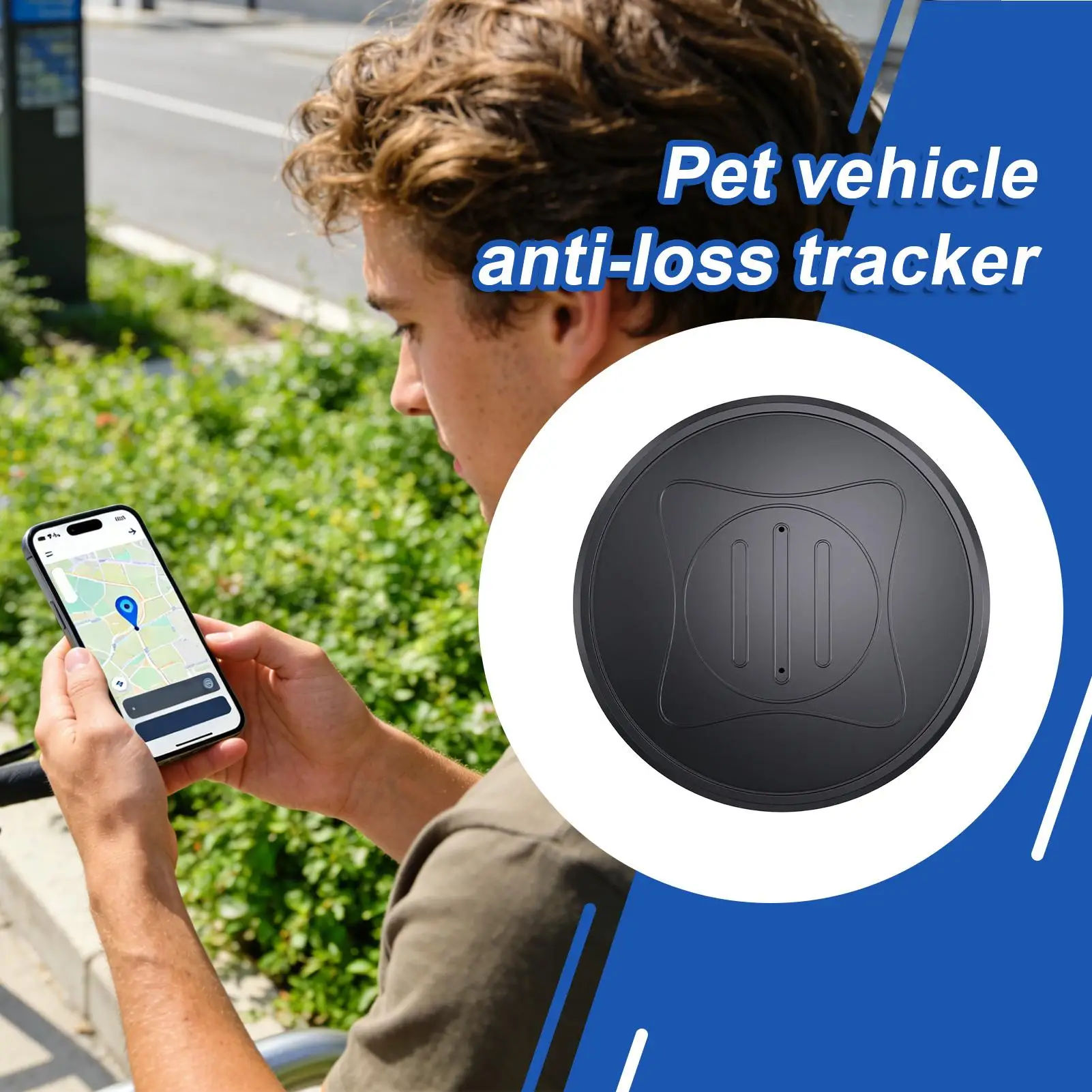 Car Tracking Device Magnetic Undetectable Anti-Theft Real Time Car Gps Tracker For Pet Activity For Auto Dog Cat Kids Seniors