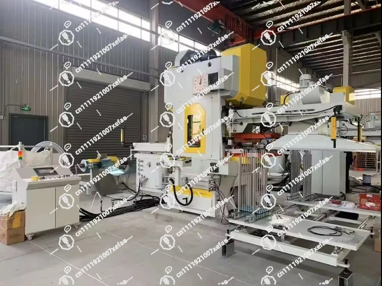 Heat Exchange Fin Mechanical Dot H Type Fin Press Metal Punching Fin Press