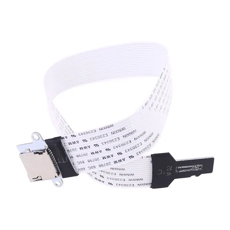 Câble d'extension de carte mémoire TF Micro SD mâle vers TF, adaptateur flexible, lecteur
