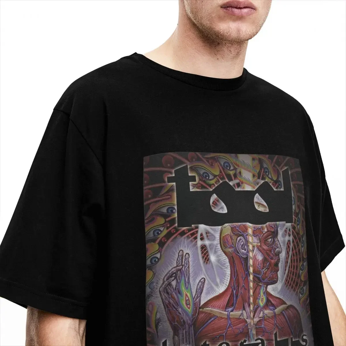 Lateralus  Rock Band Accessories Shirt for Men Women Casual Cotton Graphic Printing Tops