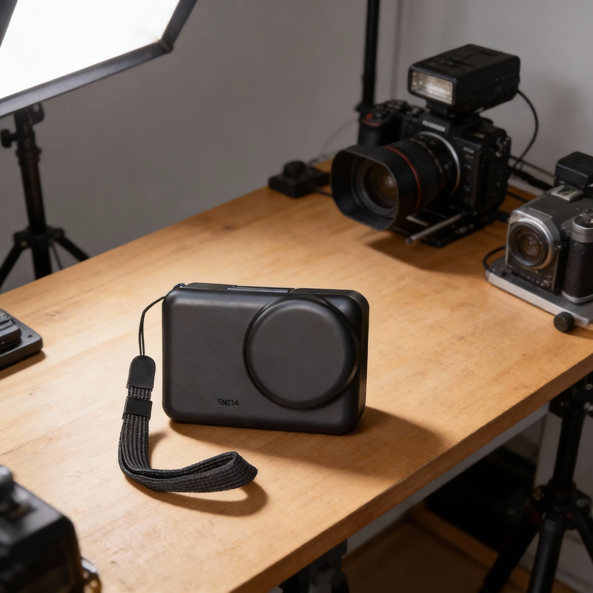 

1 шт. портативный кейс для DJI Action 6/5 Pro/4/3, ударопрочный, водонепроницаемый, универсальный, практичный, сменный инструмент