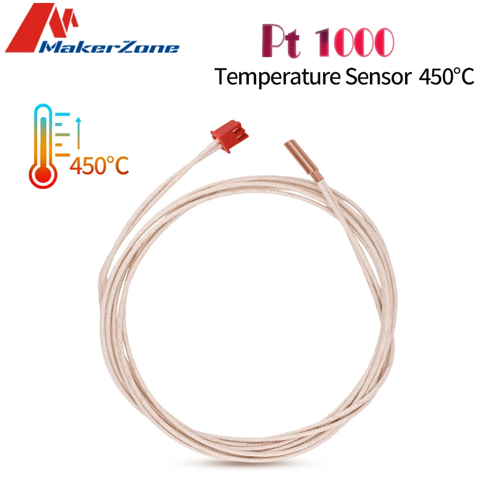 Upgrade PT1000 Temperature Sensor for E-3D V6 Volcano Voron Dragon Bingo Hotend 3D Printer Parts