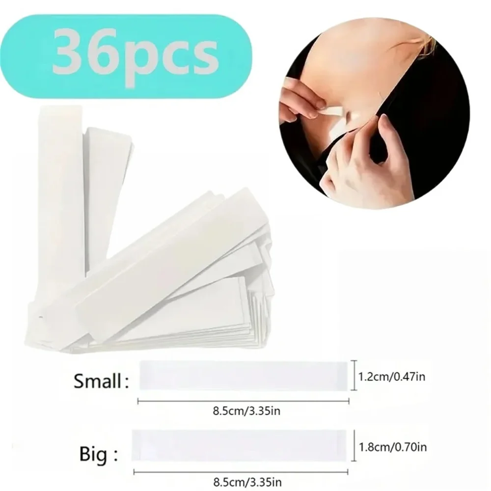 Cinta Adhesiva de Doble Cara para Ropa y Cuerpo, Segura para la Piel, Fuerte y Resistente, para Sujetadores, Vestidos y Prendas de Mujer, Antideslizante