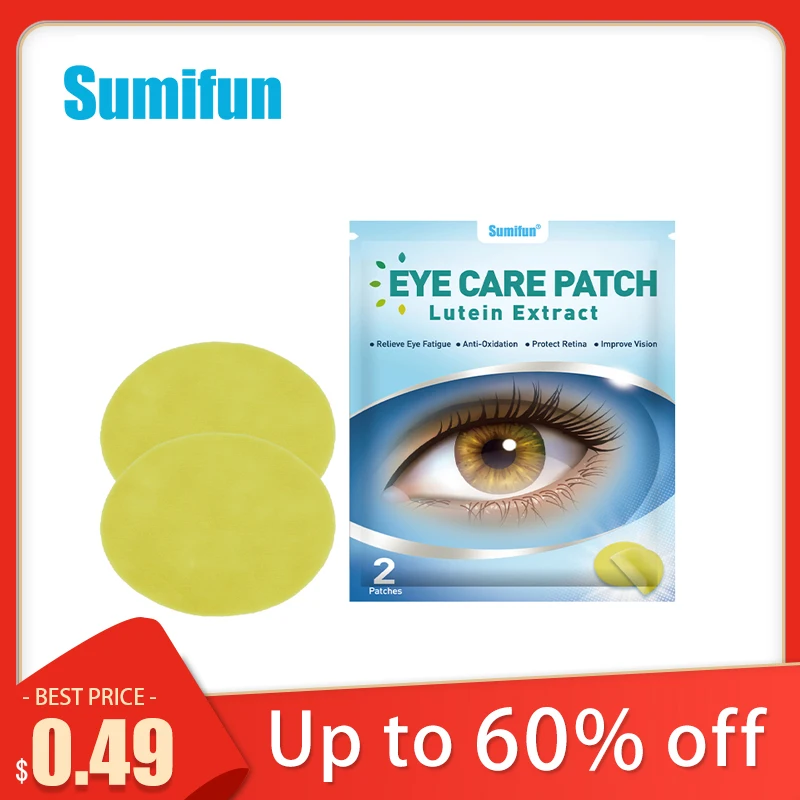 

2/10/20Pcs Sumifun Eye Care Patch 100% Natural Herbal Good Vision Improve Eyesight Sticker Relieve Eye Fatigue Medical Plaster