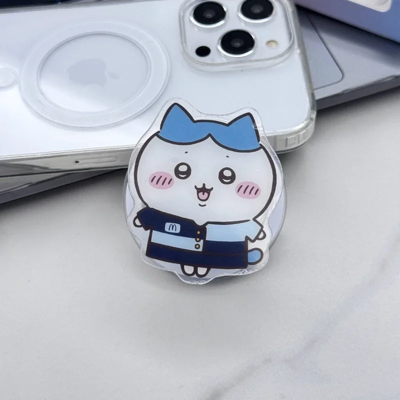 かわいい日本アニメ Chiikawa ウサギ Hachiware Magsafe 磁気電話グリップ Tok スタンド iPhone 折りたたみ式ワイヤレス充電ホルダー