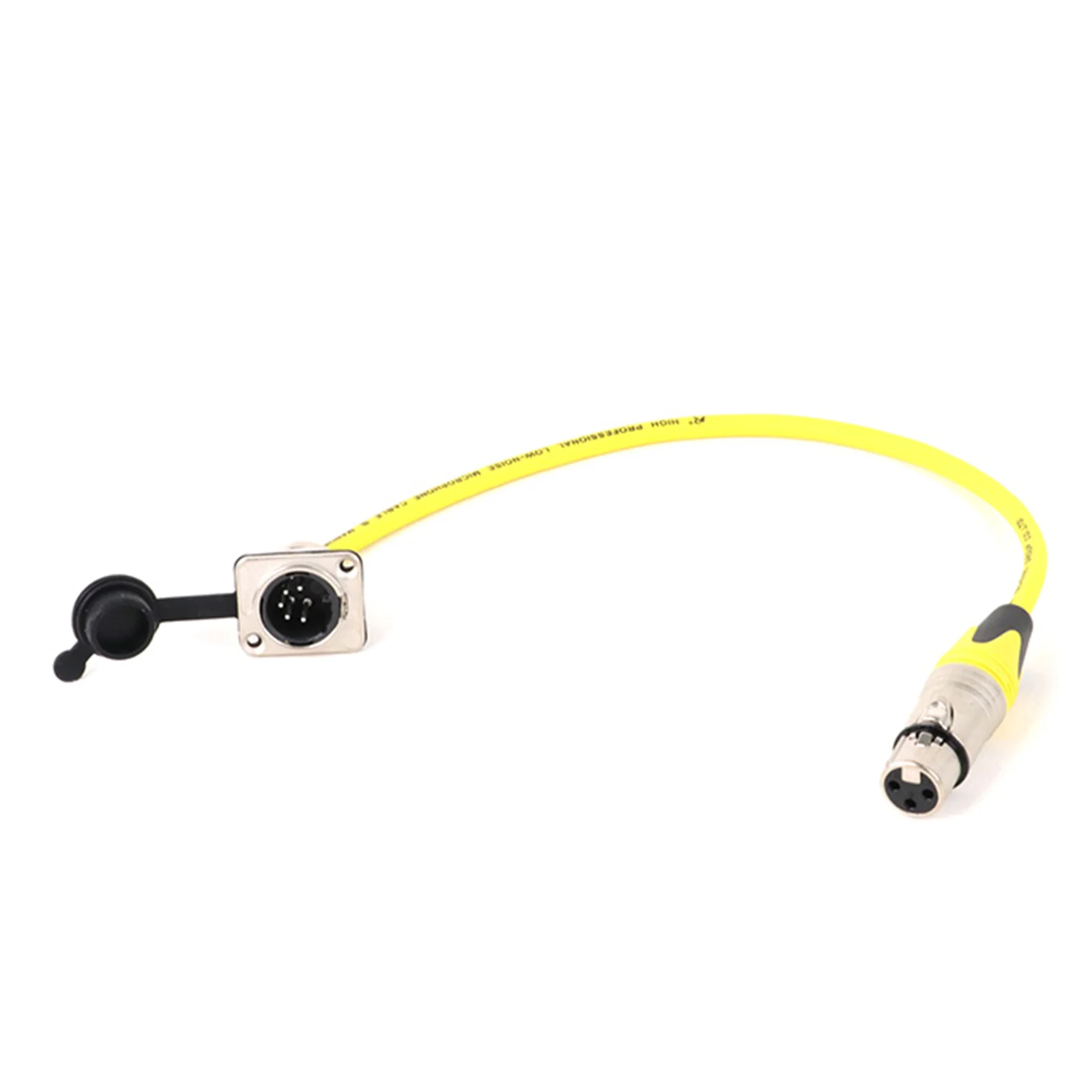 مثبت على لوحة لخلاط الميكروفون ، موصل أنثى 5Pin ، D-Type ، XLR ، محول صوت ، كابل ملون ، أو m-15m