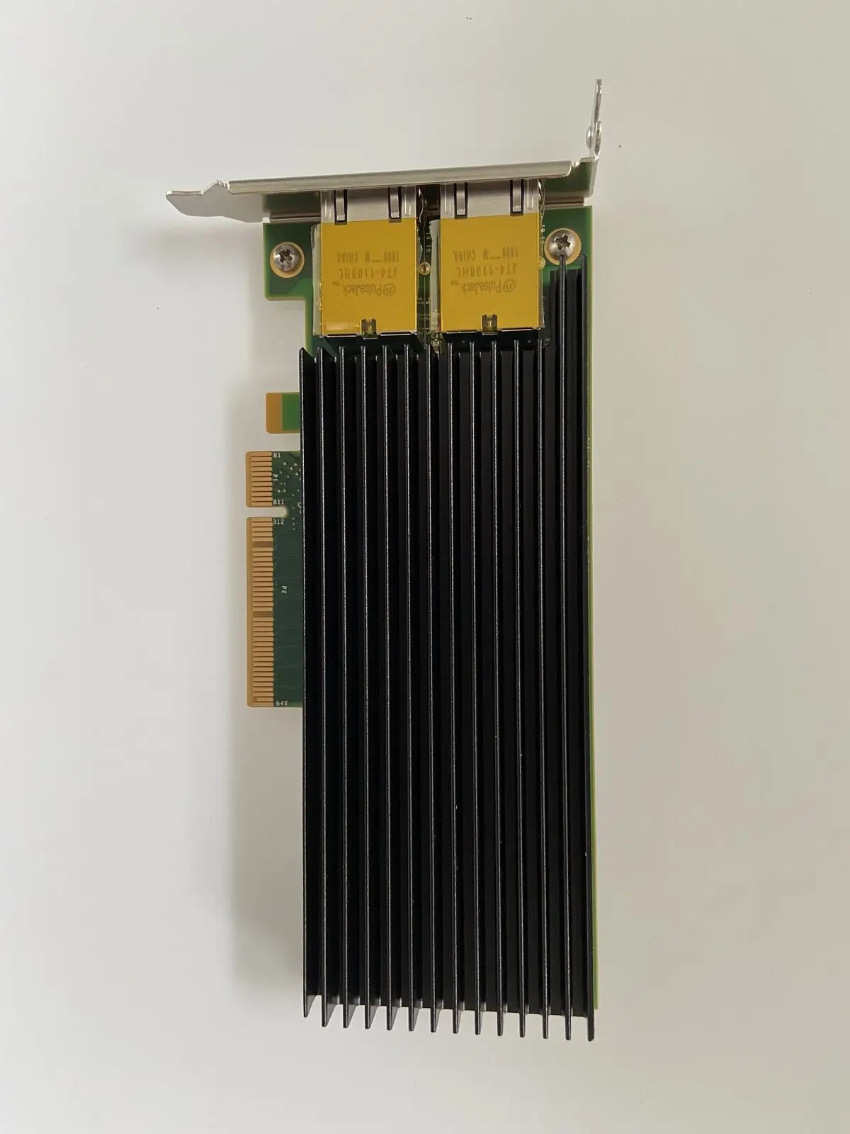Used X540-T2 Silicom PE210G2I40E-T-HU 10G Gigabit Dual Port Network Card