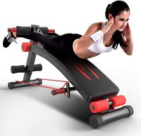 Wholesale Home Indoor Multifunction Adjustable Weight Bench Sit up Bench Press Gym Equipment Workout Bench Supine Board