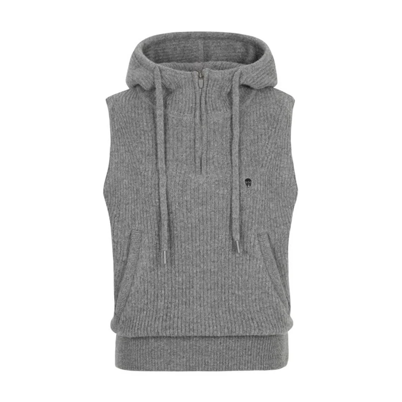 Golf Hoodie Ladies Autumn And Winter Outdoor Leisure Sports Western-style Hooded Golf Sleeveless Vest