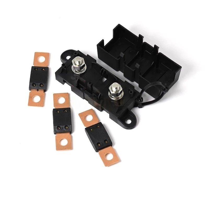 ANM MEGA298 High Current Car Bolt Fixed Large Flat Plug Fuse Holder for RV Air Conditioner Modification