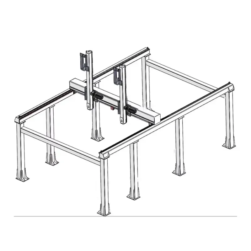 Cnc 3 Guide Linear Table Gantry Robot For Robot Arm Cnc Liner Guide