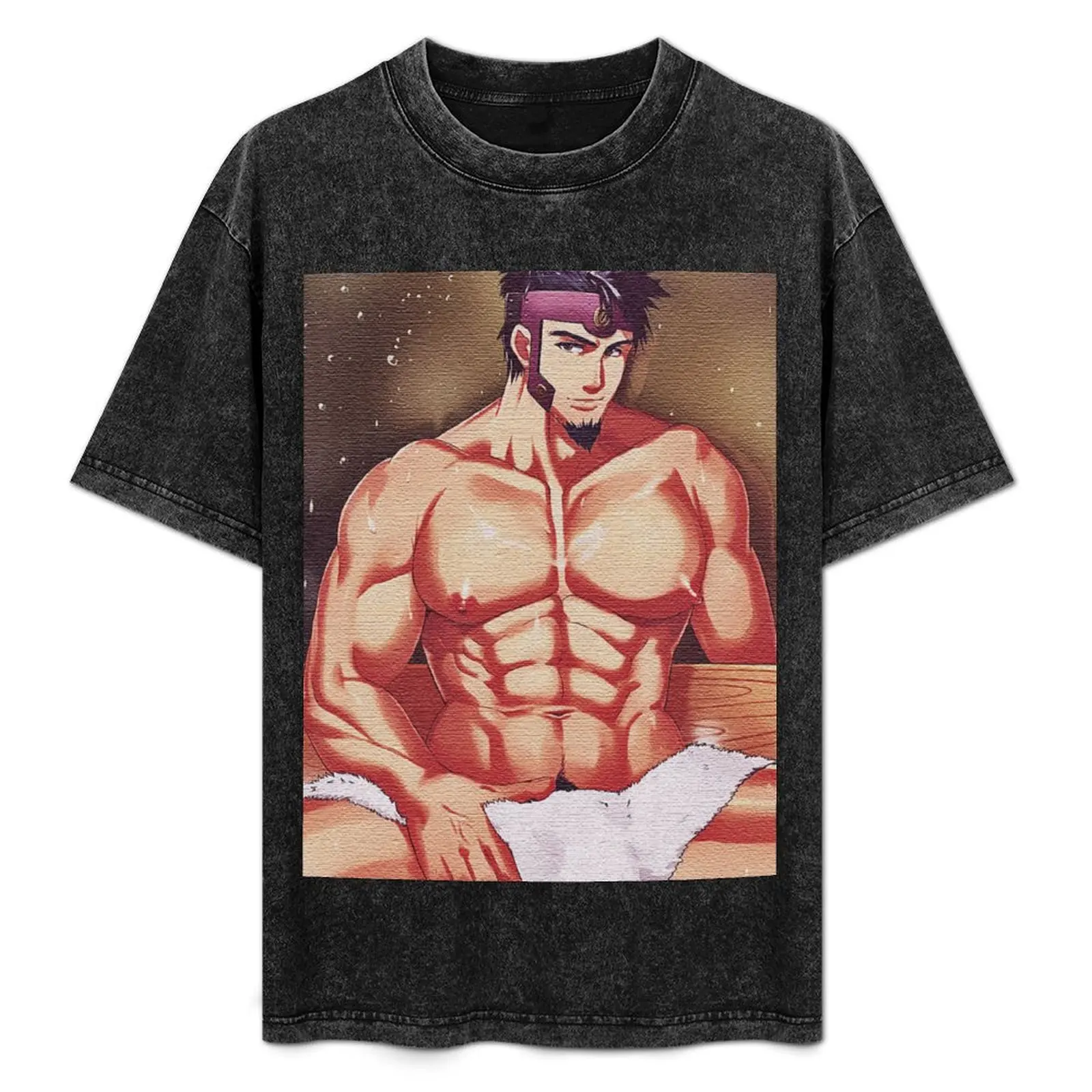 

Bara sexy man in the sauna T-Shirt Moisture Wicking Athletic T-Shirt