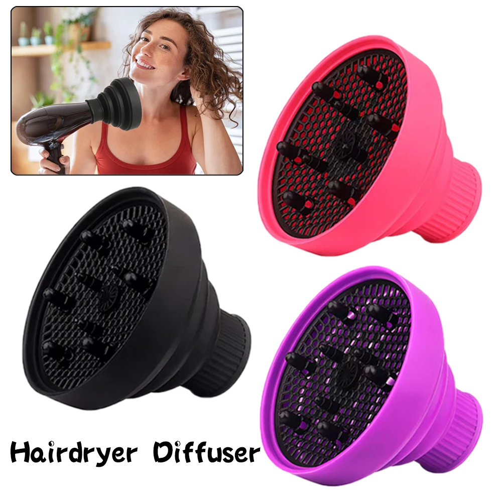 

Nunify Hair Diffuser,Hair Dryer Diffuser Attachment Barbershop Special Curling Dryer Large Head Stereotype Hair Head Diffuser