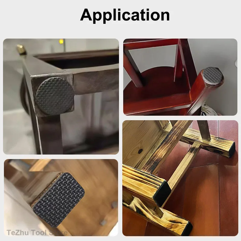Chair And Table Foot Pad Anti-collision EVA Self-adhesive, Silent Table Foot Pad Furniture Stool Anti Slip Foot Pad