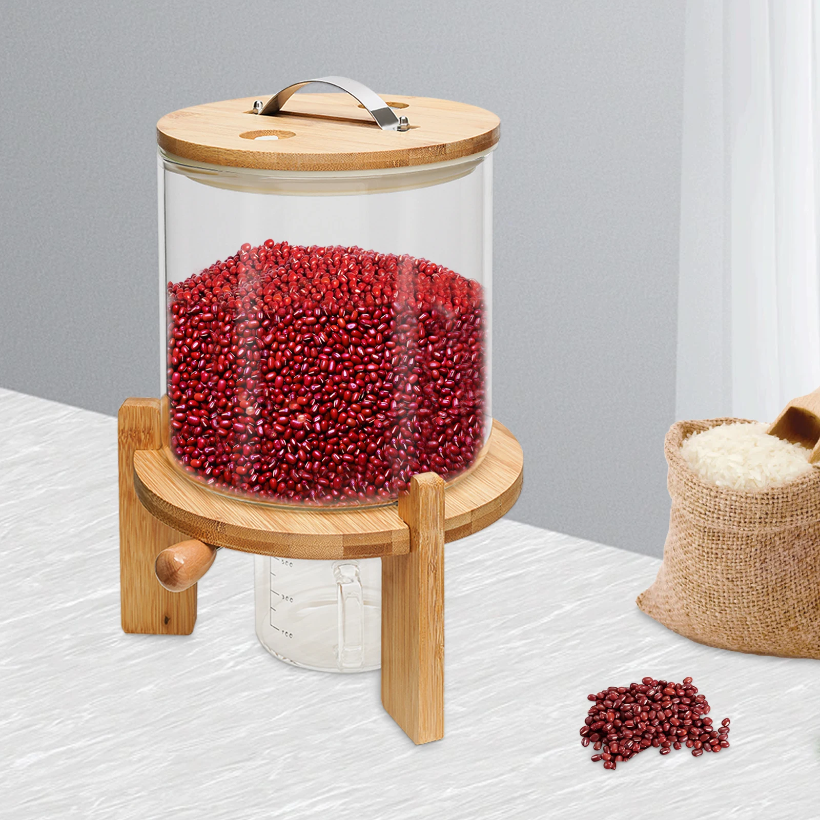 Зерновой контейнер для риса объемом 5 л