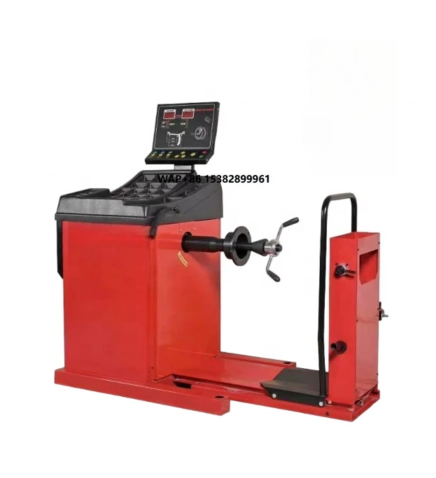 Cheap Price Huandyn High Quality Tire Truck Wheel Balancer 230rpm 150kg CE Certified Smart Balancing Machine 0.5kW 1200mm Wheel