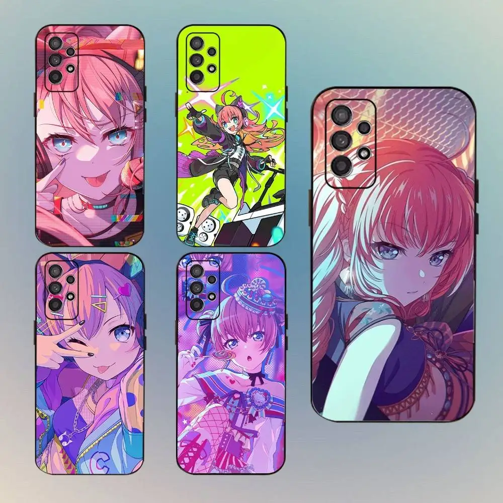 

Game BanG Dream CHU2 Phone Case For Samsung Galaxy A13,A21s,A22,A31,A32,A52,A53,A71,A80,Soft Black Shell