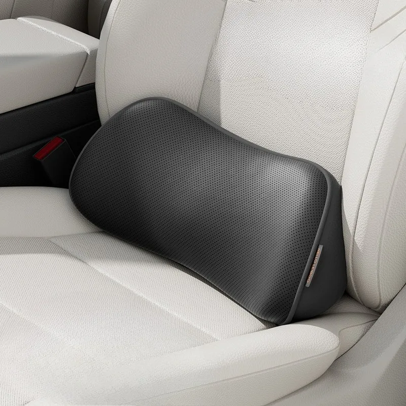 

1pc Comfortable Car Lumbar Support Cushion Resilient Backrest Pad for Long Driving