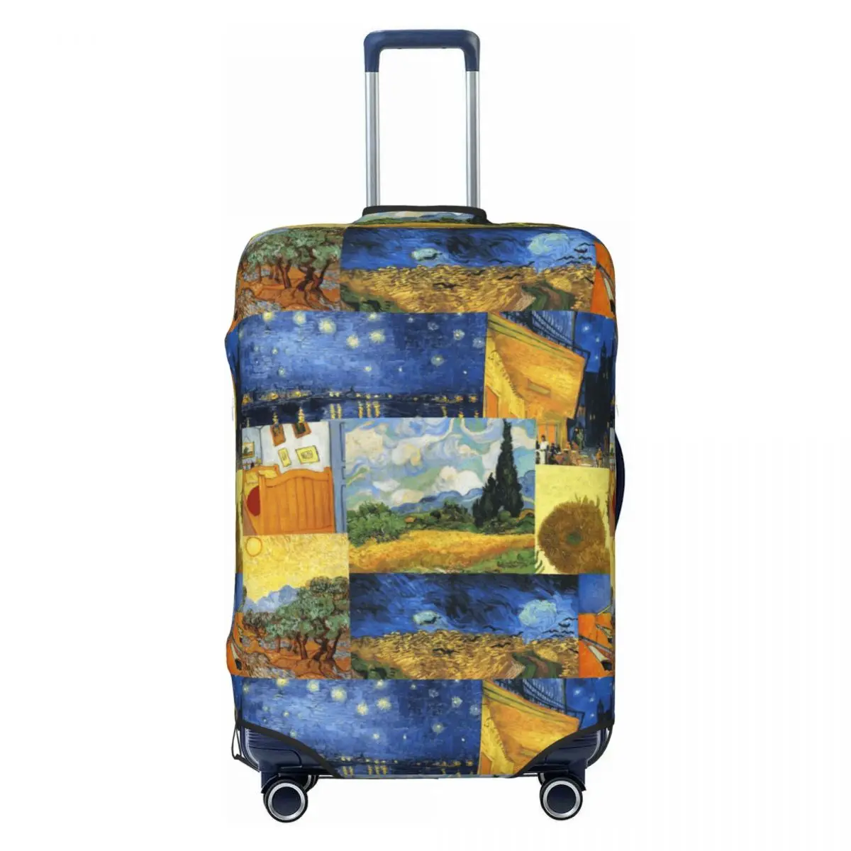

Custom Vincent Van Gogh Paintings Art Collage Luggage Cover Fashion Suitcase Protector Covers Suit For 18-32 inch