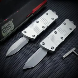 Newest Model 121 High Quality Pocket Knife D2 Blade Aluminum Alloy Handle Outdoor EDC Camping Knives Hiking Hunting Tools T