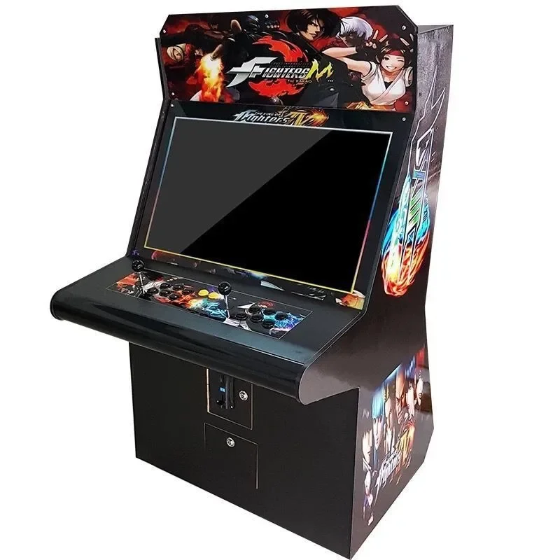 Game console 97 Boxer, Street Fighter nostalgic home fighting arcade, double joystick coin-operated LCD screen