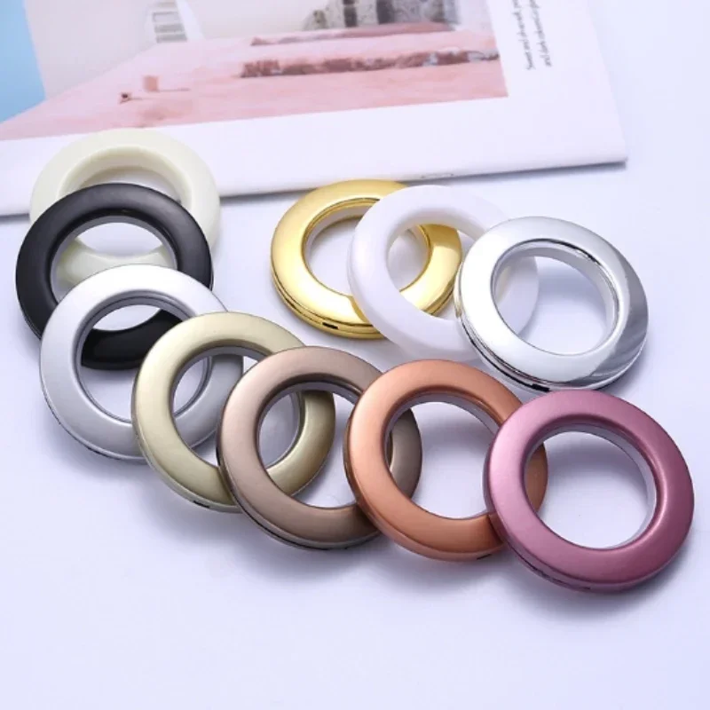 16PCS Curtain Grommets High Quality Home Decoration Curtain Accessories Roman Rod Ring Home Accessories Wholesale