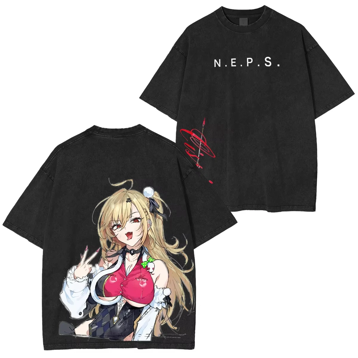 Zenless Zone Zero Unisex Washed Oversize T-Shirt Men Women Streetwear Y2k Cotton Anime Graphic Short T-shirt
