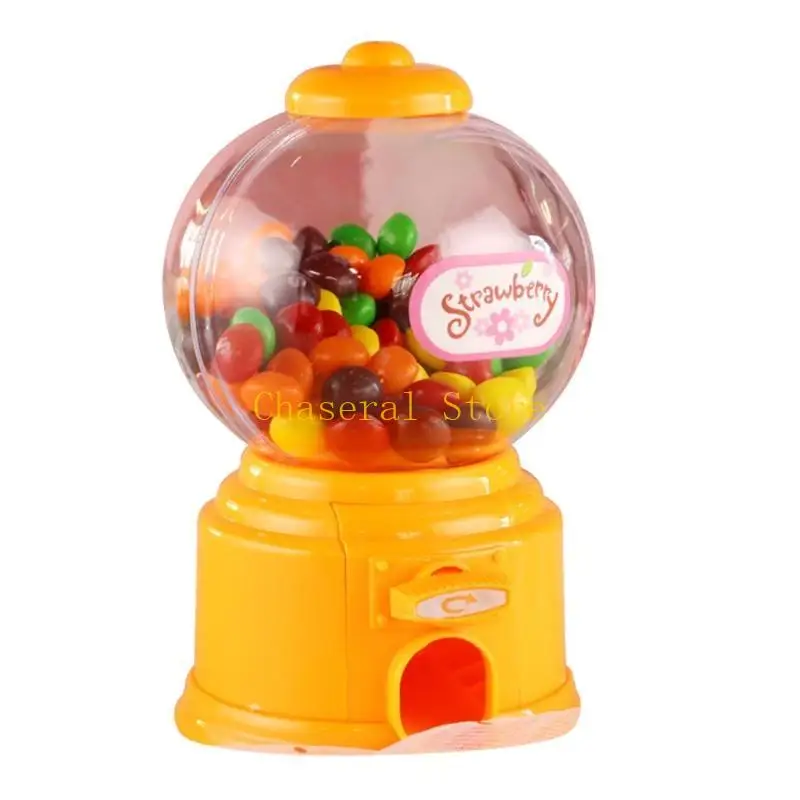 E7CE Mini Bubble Gum Candy Dispentier Unique Money Saving Coin Rangement Boîtes