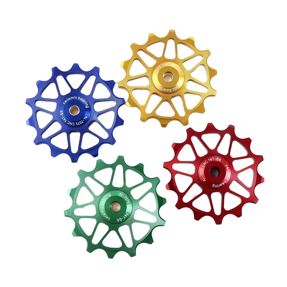 

Задний направляющий ролик Керамический подшипник Шкив заднего переключателя Подшипник шоссейного велосипеда Керамический шкив Задний переключатель Керамический подшипник MTB