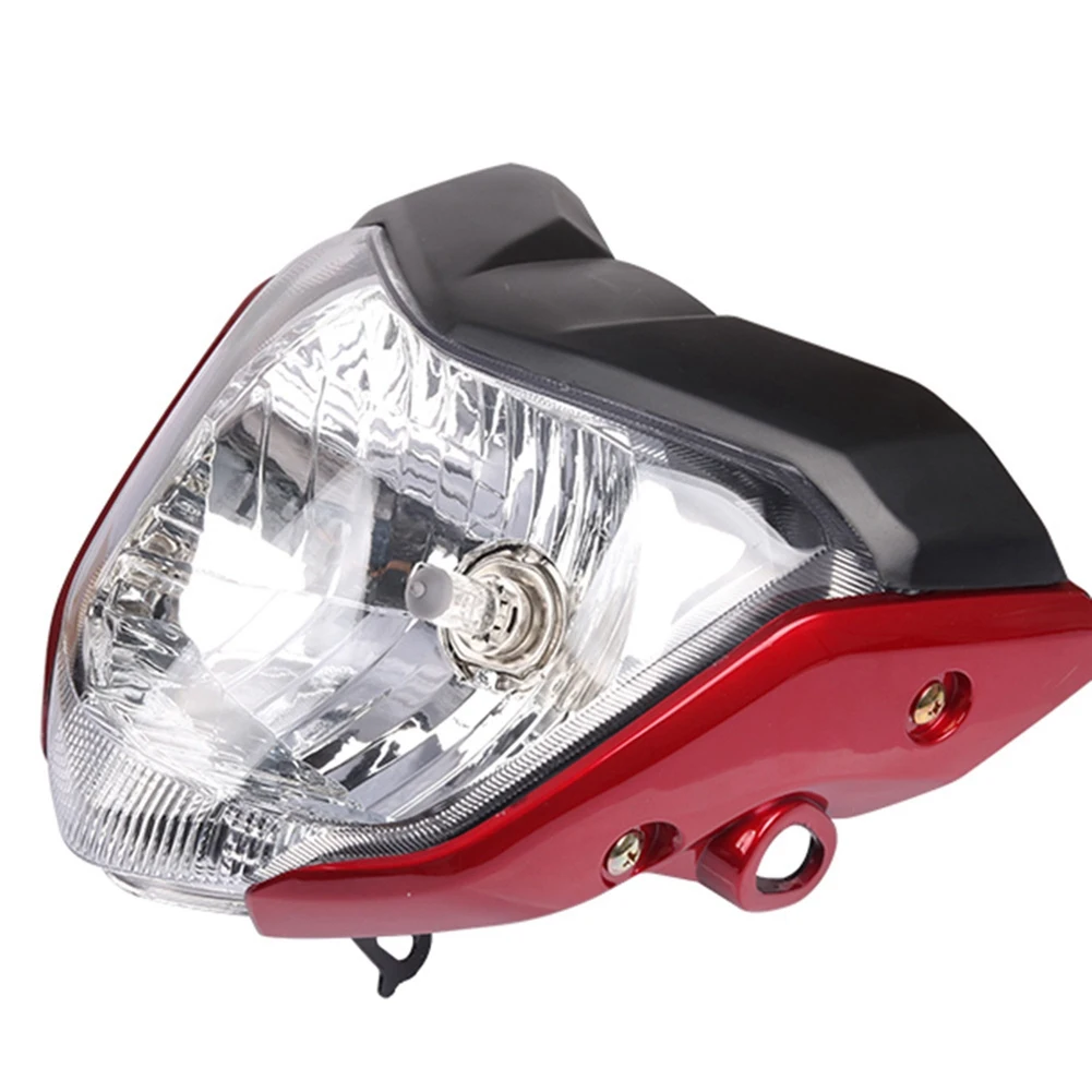 Superior-Motorcycle Headlight Head Light Lamp With Bulb Bracket Assembly For FZ16 YS150 FZER150 FZER 150 FZ 16 Amber