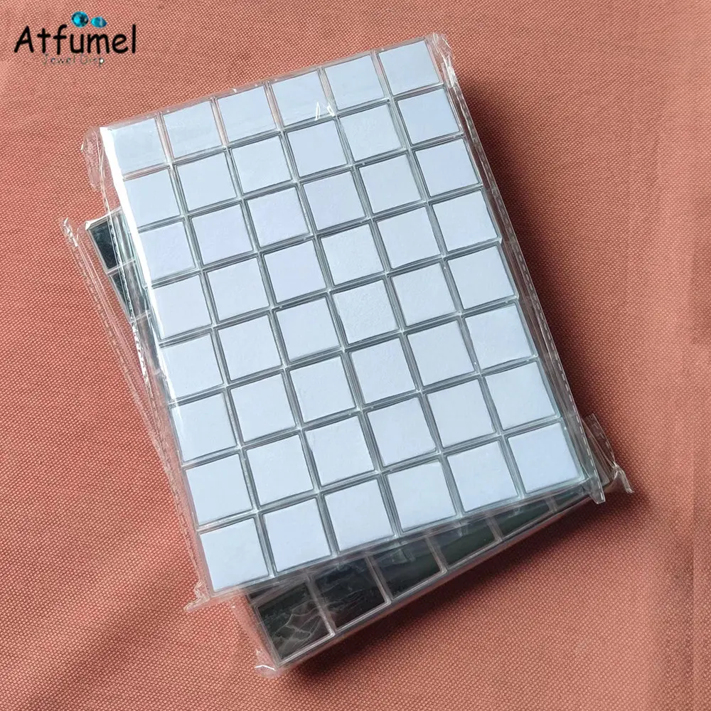 Imagem -02 - Clear Square Jewelry Storage Box Loose Diamond Gems Stone Gift Organizador de Embalagem Anel Brinco Pearl Display Holder 48 Pcs