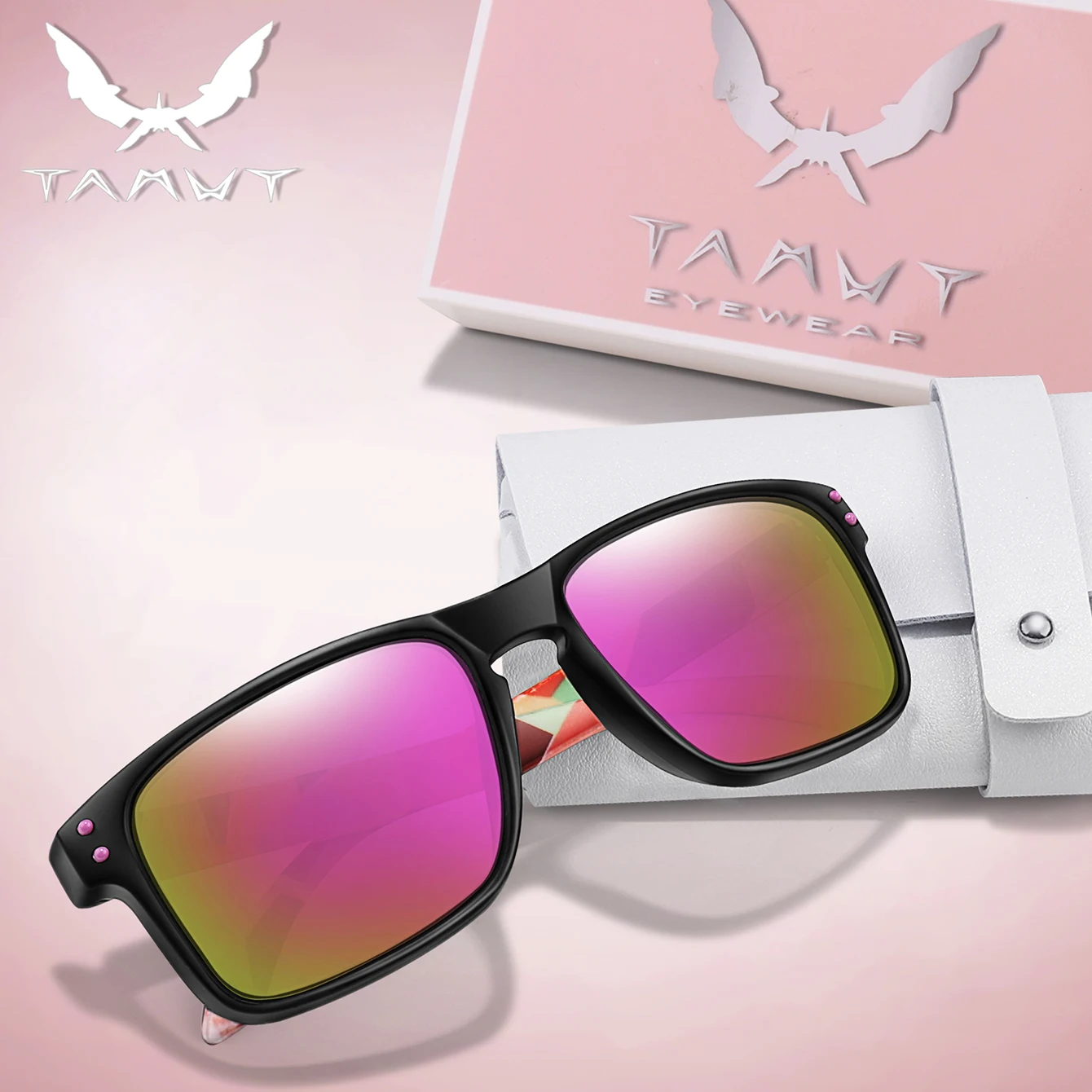 Polarisierte UV400-Angelsonnenbrille für Damen und Herren, Outdoor-Sport, Radfahren, Fahren, Wandern, klassische Schutzbrille mit Box – Detail 10