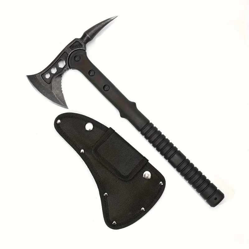 Khu Survival Hatchet axe camping axe multi tool axe hunting axe with sheath-nylon fiber handle for Outdoor Hiking Camping