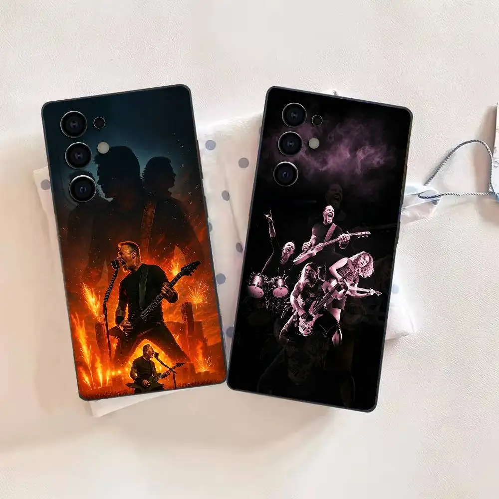 American Band M-Megadeth Thrash Metal  Phone Case For Samsung S26,25,24,21,22,21,20,10,9,8,7,6,Ultra,Plus,Fe, Lite Black Cover