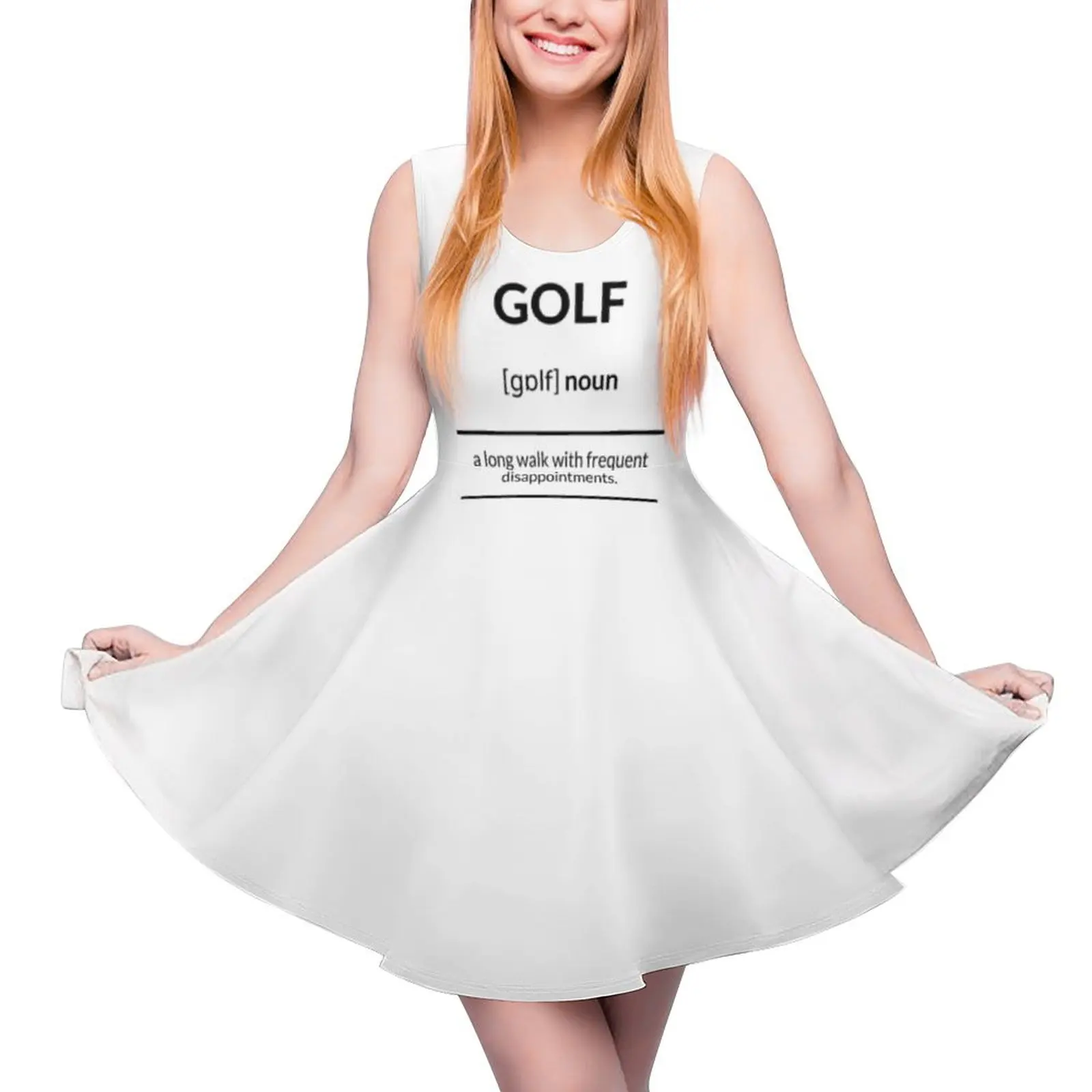 

Golf Definition Dictionary Collection Sleeveless Dress dress wedding guest dress 2024