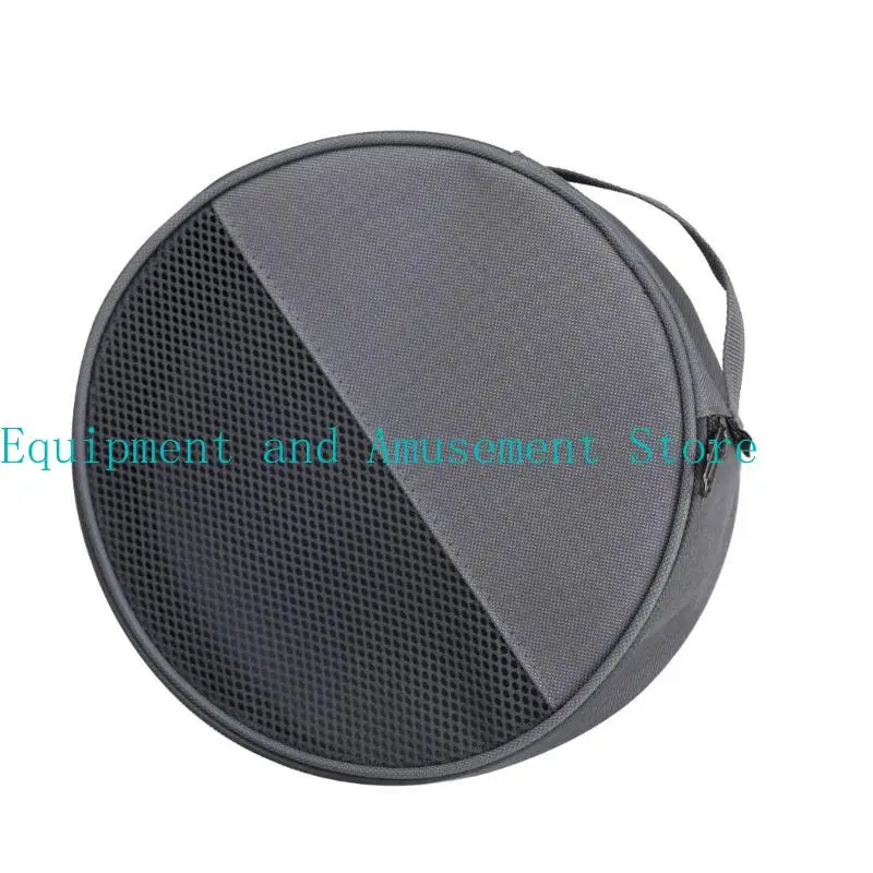

Y1UC Round Plate Carriers Bag with Zippers & Handle for Outdoor Camping Tableware Bag