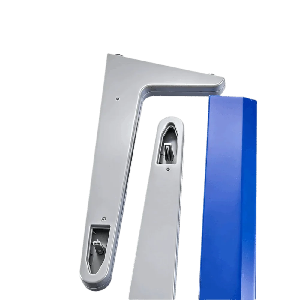 1pcs L Shape Design Lab Pipette Stand 8 Pipette Capacity Linear Configuratio Pipettor Holder Pipette Organizer