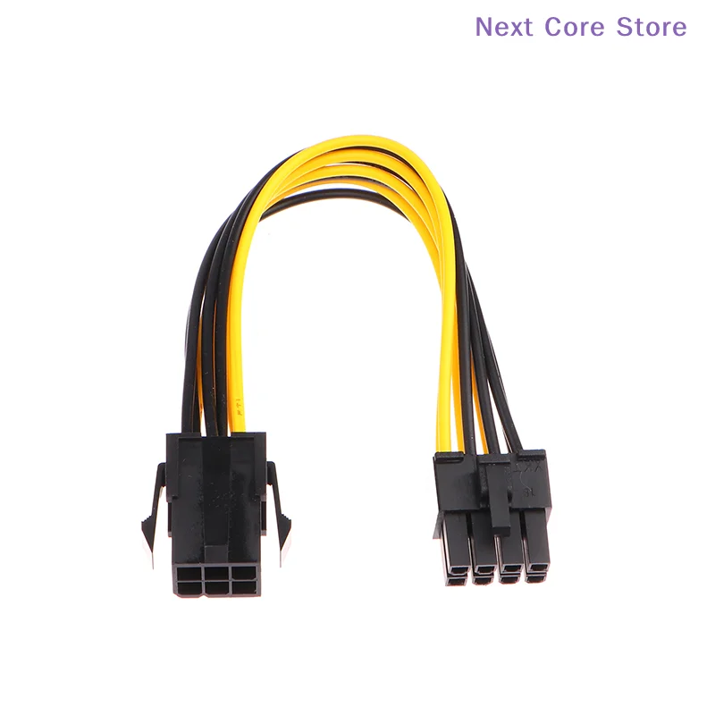 [NC]Powered Adapter 6pin To 8pin Adapter PCI-e 6-pin Male To 8-pin Female Converter For 8pin GPU Video Card[NC]
