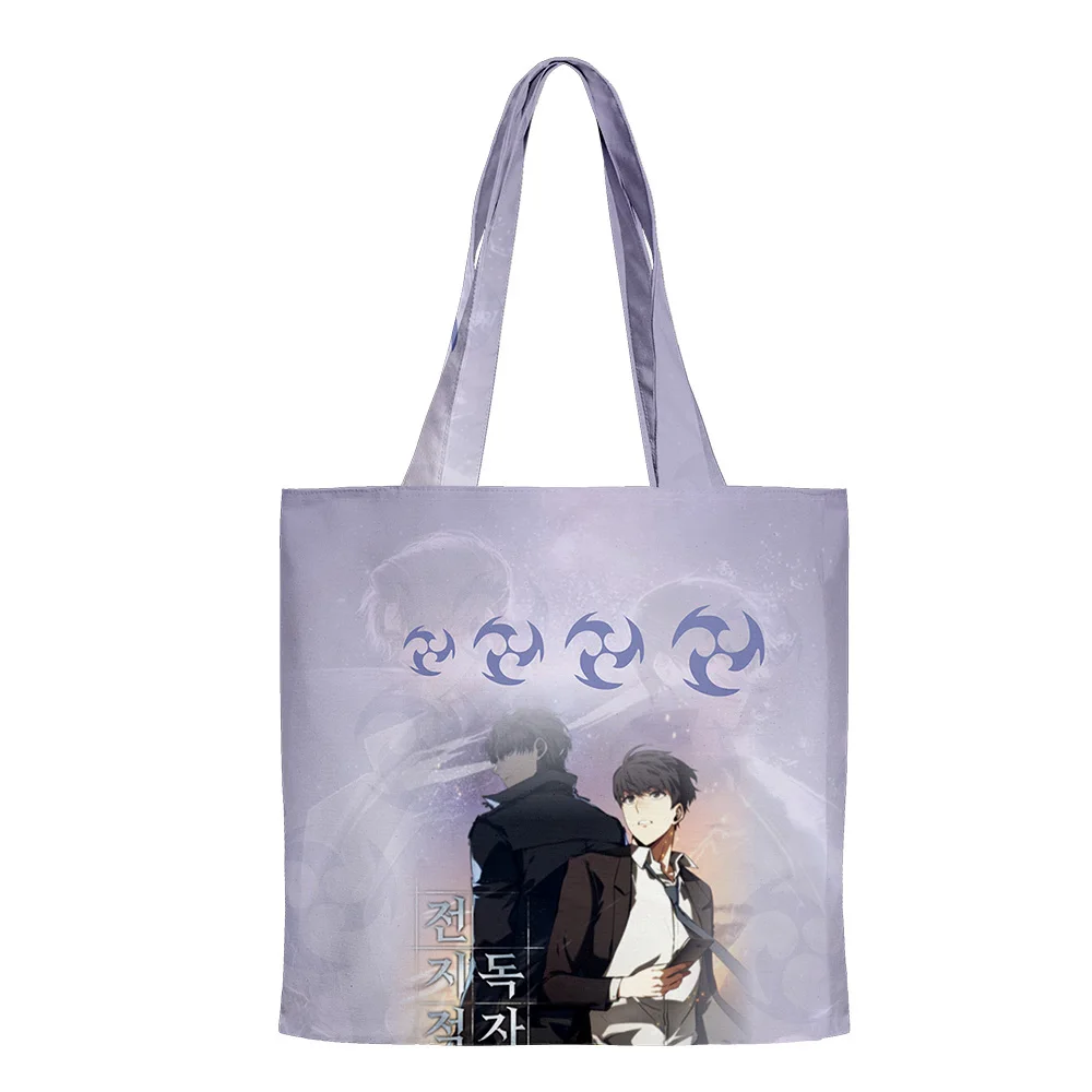 Omniscient Reader Anime Merch Cloth Canvas Tote Bag Print Shopping Bags Reusable Shoulder Shopper Bags