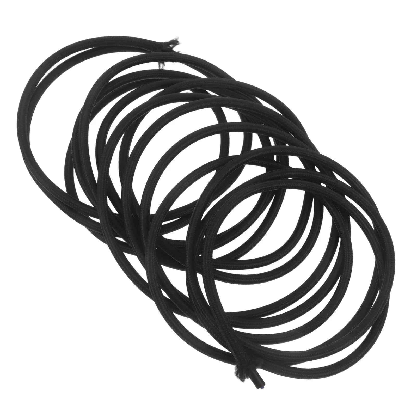 5M Vintage Electrical Cord 0.75mm2 Fabric Braided Lamp Cord Copper Core Wire for DIY Pendant Light Projects Home Decor Lighting
