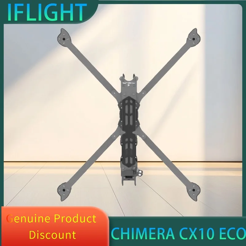 

IFlight Chimera CX10 ECO 10-inch FPV Frame Kit 452mm Wheelbase 6MM Arm
