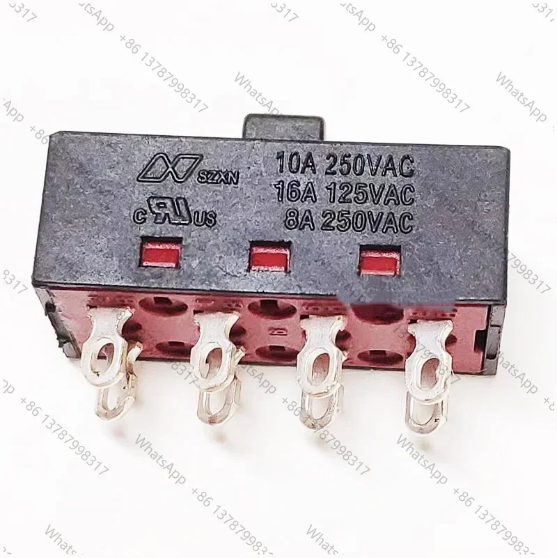 2PCS New XN-2-2308 for hair dryer three-speed 8-pin switch