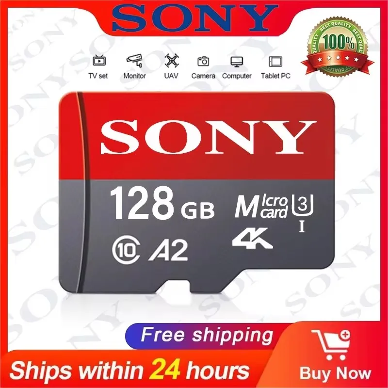 SONY 1TB Ultra Micro SD 512GB Micro SD Card SD/TF Flash Card Memory Card 32 64 128 gb micro sd For Camera sd card 512 sd card