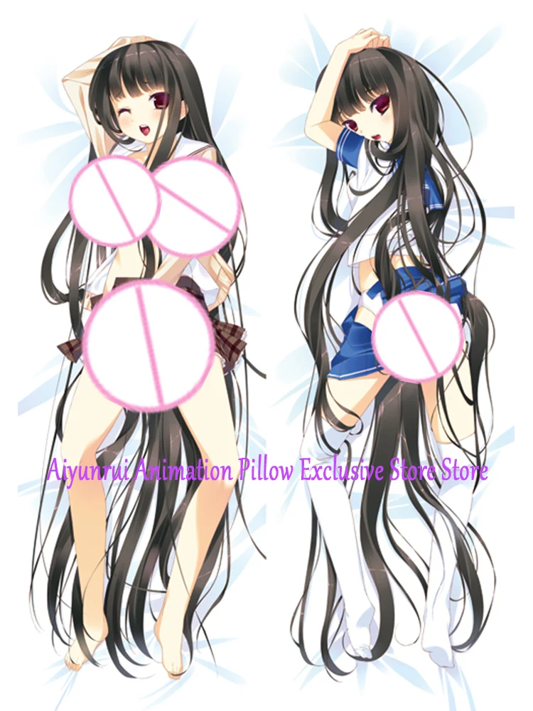 

Anime Dakimakura Pillow Case Beautiful Girl Sexy and Busty Beautiful Girl Double-Sided Halloween Decoration