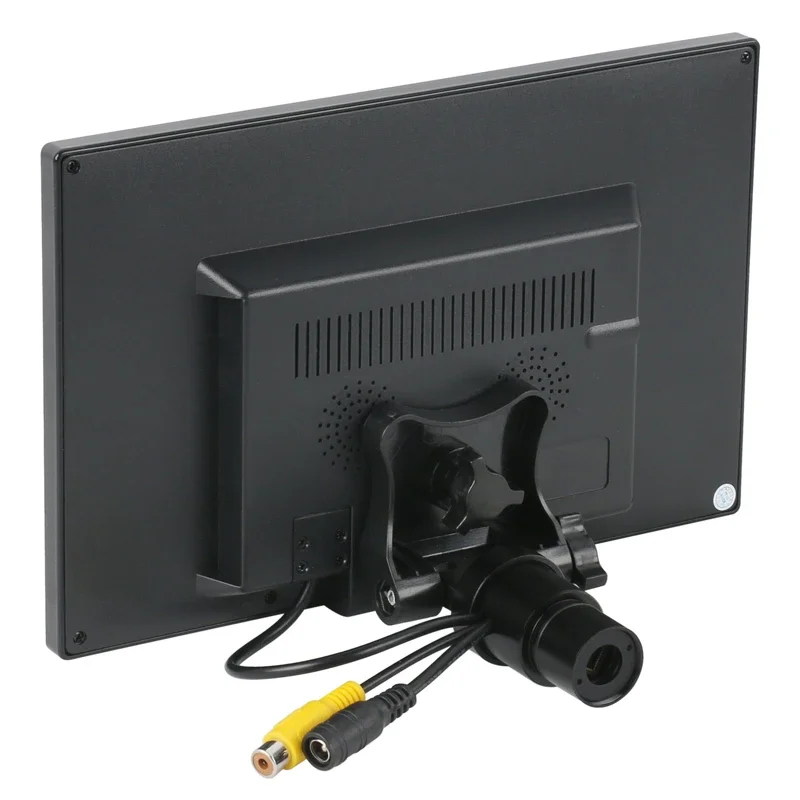 Imagem -03 - Linhas av tv Vídeo Microscópio Biológico c Montagem Câmera Polegada Digital Lcd Monitor Eletrônico Ocular Relógio Telefone Jóias 480