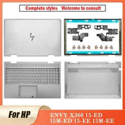 New For HP ENVY X360 15-ED 15M-ED 15-EE 15M-EE Laptop LCD Back Cover Front Bezel Hinges Palmrest Bottom Case L93203-001 15.6 In