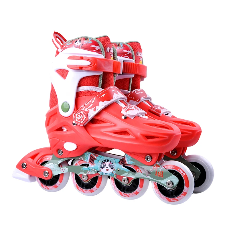 

Новый дизайн, высококачественные роликовые коньки из полипропилена с твердым корпусом, обувь без мигания, роликовые коньки, обувь для детей и взрослых