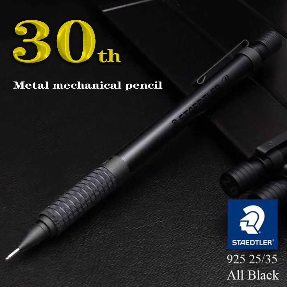 1PC STAEDTLER 30th Anniversary Limited Metal Mechanical Pencil 925 Low Center of Gravity 0.3/0.5/2.0mm Back To School Stationery
